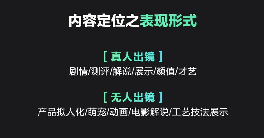 -1 抖音内容定位之表现形式
